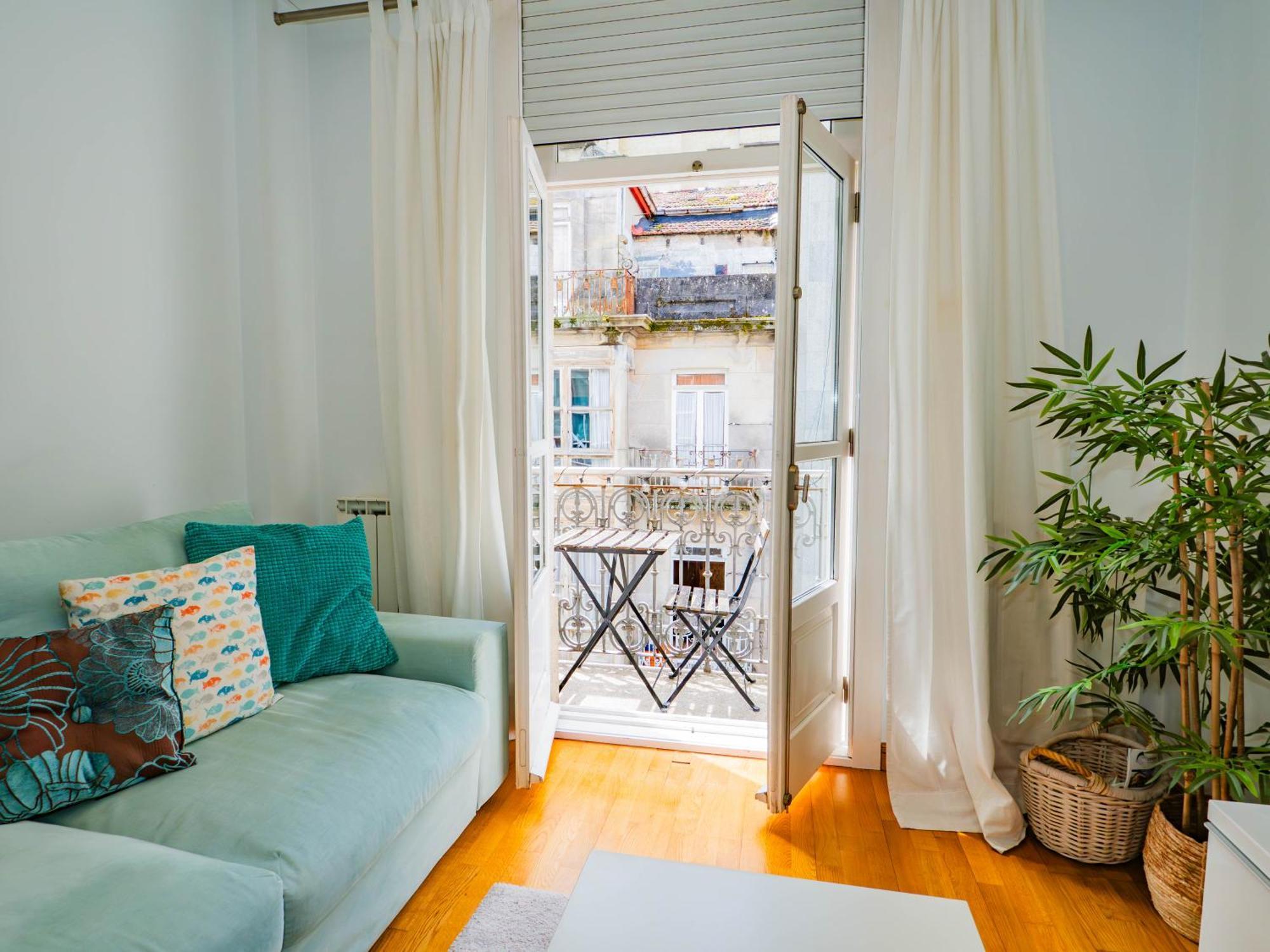 Apartamento Luxury Centro De Vigo Balcony Exterior foto